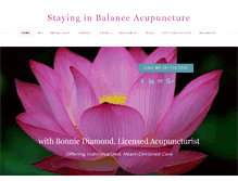 Tablet Screenshot of bonniediamond.com